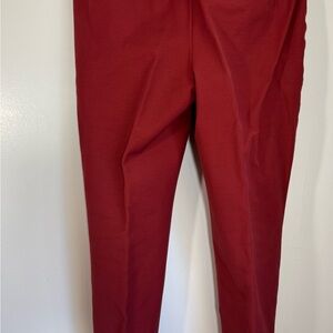 White House Black Market Burnt Orange Slim Ankle Pants